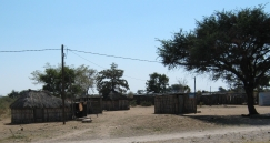 Settlements near Rundu, photo by Morag Noffke.