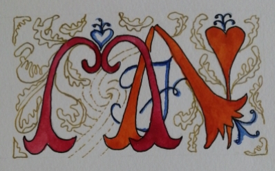My monogram representing Morag Frances Noffke